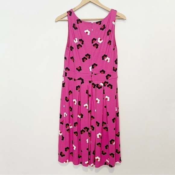 NWT Boden Joanna Ponte Dress in Pink Daisy Floral sleeveless J0443 size 8 - Picture 4 of 11